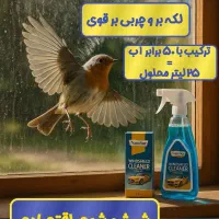 شیشه شور نانو /برق آینه ای بدون رد وبخار