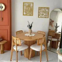 مالدینی میز ناهار خوری بوش نقد اقساط بدون بهره کد۶|میز و صندلی غذاخوری|زنجان, |دیوار