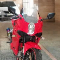 هیوسانگ ۲۵۰ gtr قرمز کم کار|موتورسیکلت|تهران, مجیدآباد|دیوار