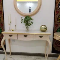 فروش‌آیینه کنسول تمام چوب سفارشی ساز نو تمیز