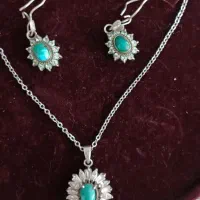 نیم ست نقره