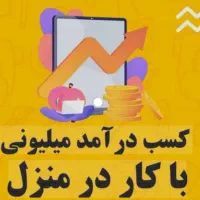 کار در منزل راحت فقط پاسخ به پیام