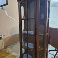 بوفه چوبی چهار طبقه|بوفه، ویترین، کنسول|لواسان, |دیوار