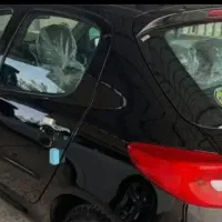 207i با موتور TU5P مشکی متالیک آبنوس۱۴۰۴،دنده ای