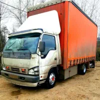 باربری تک جفت تریلی کفی  لبه دار  ترانزیت نیسان