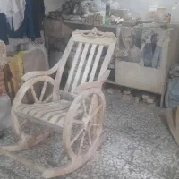 تولید صندلی راک خام و رنگ شده