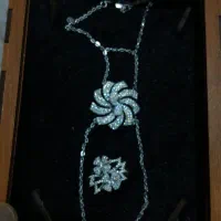 ست انگشتر + دستبند انگشتی نقره|جواهرات|ارومیه, |دیوار