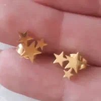 گوشواره میخی مدل/طرح ستاره