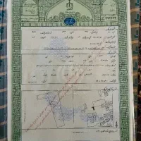 زمین ۳۵۰ متری تک برگ سنداماده ساخت معاوظه با ماشین