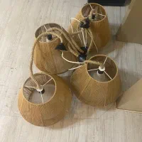 لوستر حصیری|لوستر و چراغ آویز|کرج, گوهردشت|دیوار