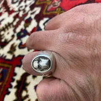 انگشتر تاج نقره
