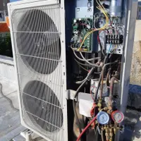 خدمات تعمیرات نصب انواع کولرگازی اسپیلت کولر گازی|خدمات پیشه و مهارت|قم, هفت تیر|دیوار