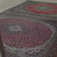 دو عدد قالی ۱۲ متری، ۸ عدد پشتی