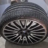 رینگ و لاستیک فابریک Bmw 730li زیرصفری