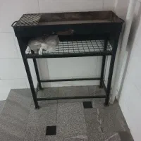 منقل پایه دار فلزی