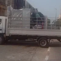 باربری داخلی کیش حمل بار اثاثیه منزل با ششچرخ بزرگ