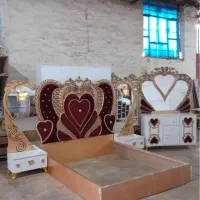 سرویس خواب تمام سلطنتی|تخت و سرویس خواب|سراوان, |دیوار