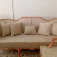 مبل کلاسیک استیل فرانسوی و نهارخوری ۴ نفره