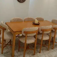 میزناهارخوری ۸ نفره|میز و صندلی غذاخوری|رشت, کوی حسینی|دیوار