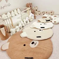 فرش فرشینه قالیچه نو  تدی سیسمونی اتاق کودک