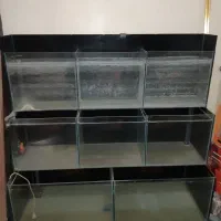 اکواریوم ۳طبقه با سامپ بهترین متریال