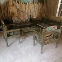 صندلی و میز 6 نفر سنتی