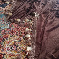 دوعدد پرده مخمل