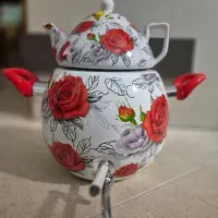 کتری قوری لعابی