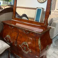آینه و کنسول چوبی
