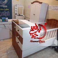 سیسمونی*سرویس تخت خواب نوزاد۲منظوره مدل*پورشه