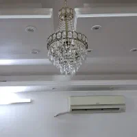 لوستر|لوستر و چراغ آویز|قم, امامزاده ابراهیم|دیوار