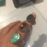 انگشتر نقره مردانه