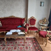 مبل استیل خیلی سالم و تمییز|مبلمان خانگی و میز عسلی|کرج, شهرک جهان‌نما|دیوار