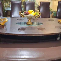 غذا خوری ۱۰ نفره|میز و صندلی غذاخوری|بندر انزلی, پرستار|دیوار