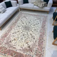 فرش دستباف جفت۶ متر ،نقش اولیا سالم و کم کار