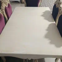 میز غذا خوری 6نفره منبت کاری شده