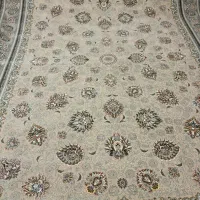 یک جفت فرش۱۲متری۱۵۰۰شانه،زمرد کاشان،کاملا نو|فرش|قم, نیروگاه|دیوار