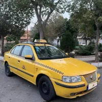 سمند تاکسی EF7 + خط