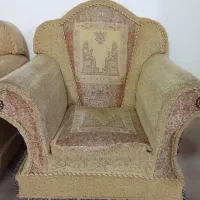 فروش مبل راحتی۷نفره مناسب خانه باغ|مبلمان خانگی و میز عسلی|خمین, |دیوار