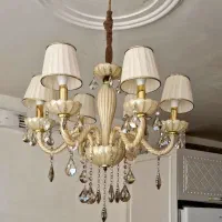 لوستر کریستالی شیددار