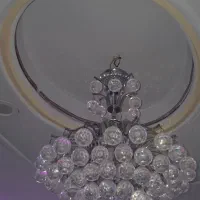 لوستر توپی 5 شاخه|لوستر و چراغ آویز|تهران, دولاب|دیوار