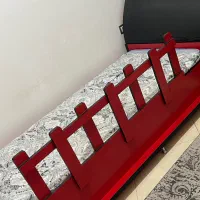 تخت نوجوان یک نفره|تخت و سرویس خواب|ساری, |دیوار