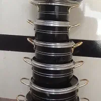 سرویس قابلمه 14 پارچه گرانیتی هلنا نو نو|ظروف پخت‌وپز|مریوان, |دیوار