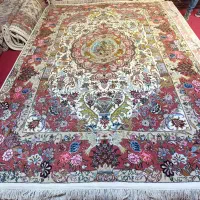 تک ۹متری گلفرنگ کاشمر درجه یک دستباف