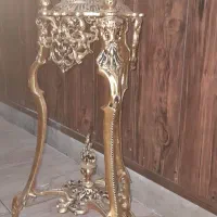 جا میوه ای برنز ایستاده کنار سالنی|ظروف سرو و پذیرایی|تهران, اسکندری|دیوار