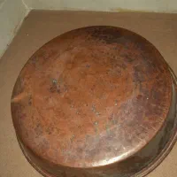 تشت یا ماهیتابه مسی