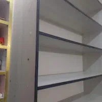 کتابخانه چوبی بزرگ|کتابخانه، شلف، قفسه‌های دیواری|مشهد, محمدآباد|دیوار