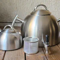 کتری قوری تمام استیل والرین ۶ لیتری