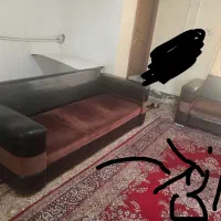 مبل هفت نفره و گل میز (وسایل خانه) تخت و خوشخواب