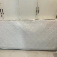 تخت فلزی سالم وتشک رویااصل اولترامنفصل 2 تمیزوسالم|تخت و سرویس خواب|کرج, فاز ۳ گوهردشت|دیوار